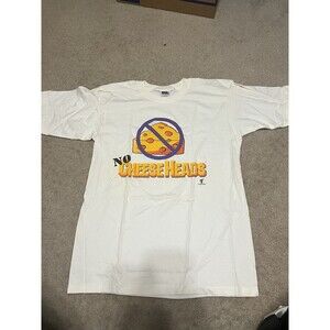 No Cheeseheads Vintage T Shirt Mens Sz Large